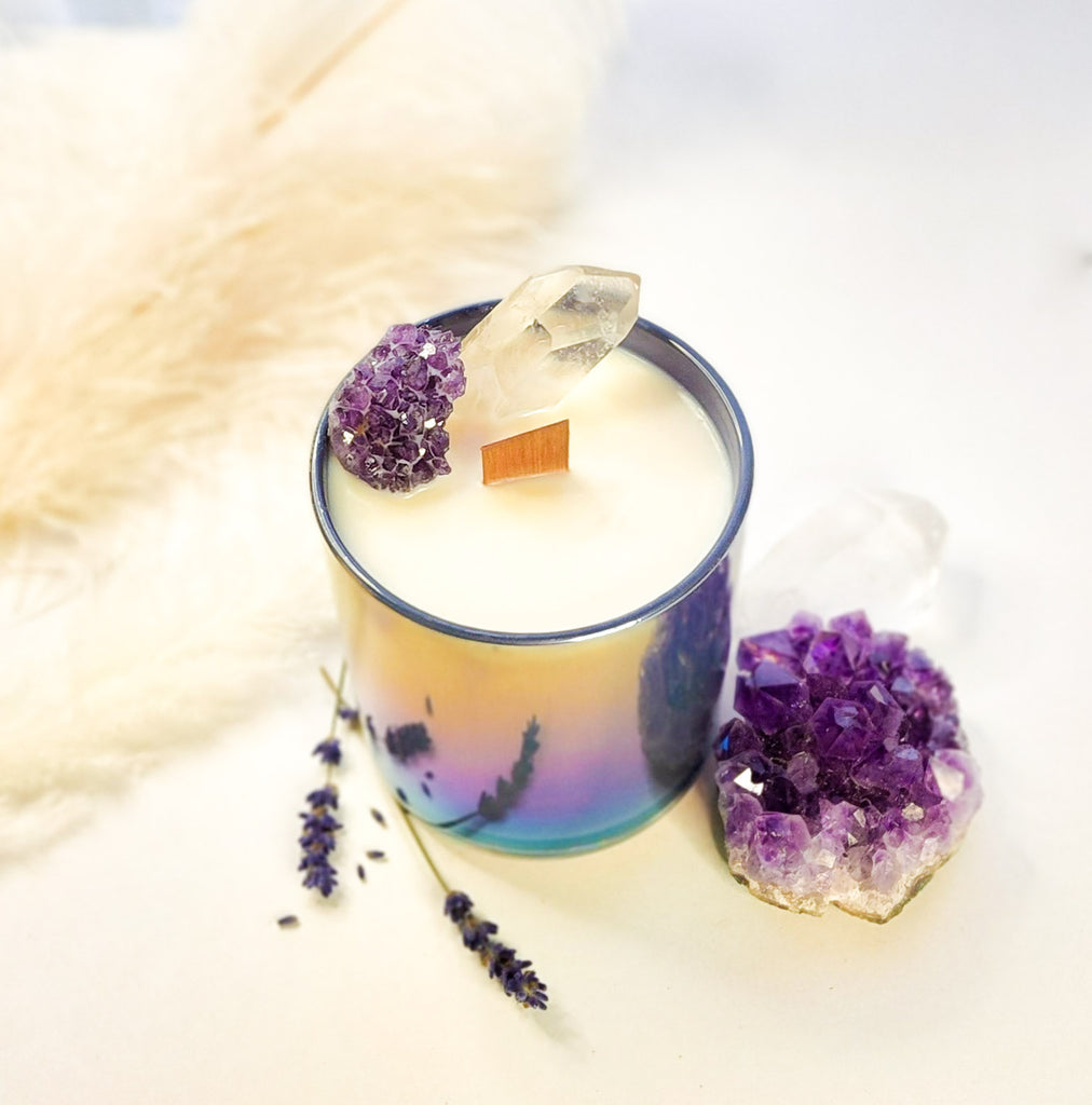 How to Make a Healthy Crystal Candle
