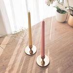 2 Decorative Taper Candles