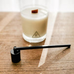 Candle Care Duo - Wick Trimmer and Candle Snuffer - Matte Black