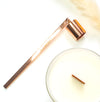 Candle Care Duo - Wick Trimmer and Candle Snuffer - Rose Gold