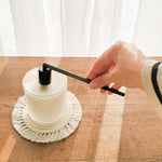 Candle Care Duo - Wick Trimmer and Candle Snuffer - Matte Black