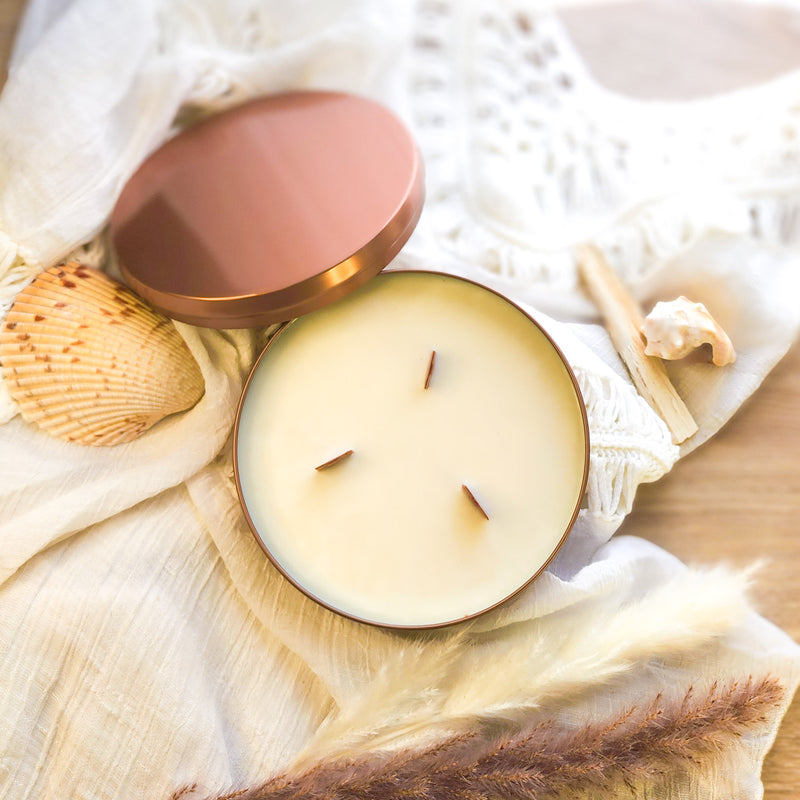 Roasted Chestnuts and Rum - Coconut and Soy Wood Wick Candle – Ohra  Creations