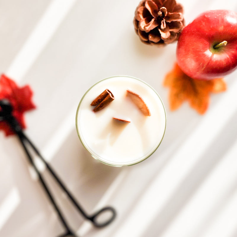 Apple Crisp - Coconut and Soy Wood Wick Candle